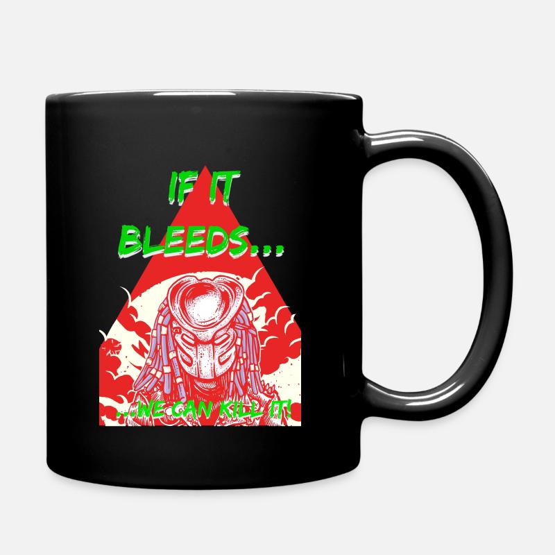 WENN ES BLUTET... - Tasse einfarbig - Schwarz