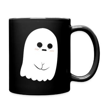 Entschuldigen Sie, aber Boo - Tasse einfarbig - Schwarz - Rechts