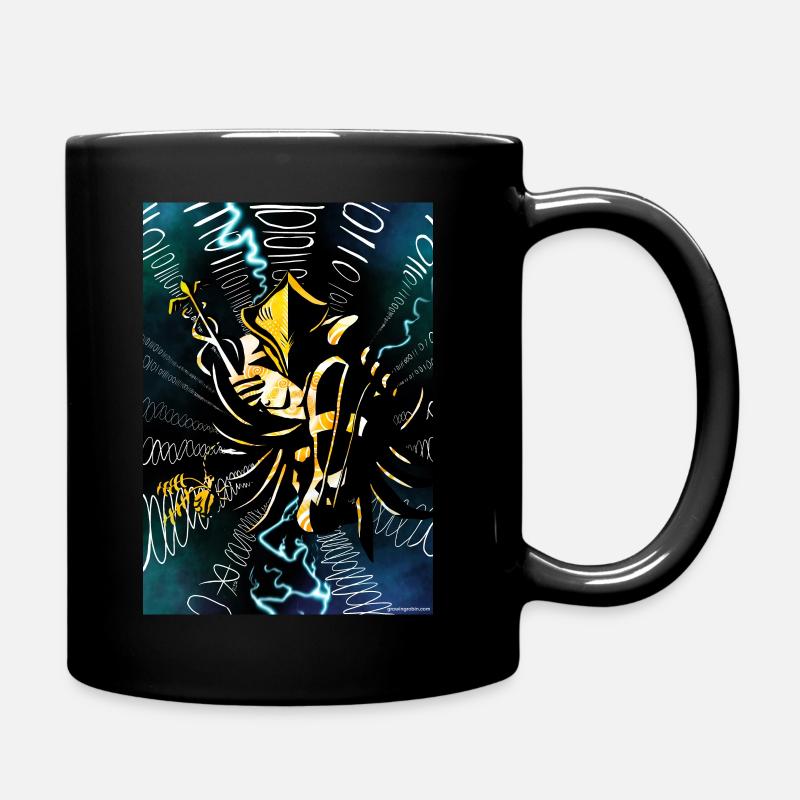 Hermes : Mercury - The Inbetween - Full Colour Mug - black