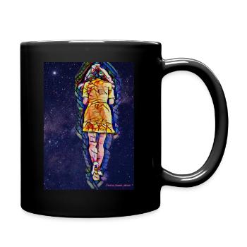une nuit magique - Mug uni - noir - Droite