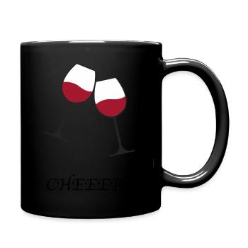 Cheers - Full Colour Mug - black - Right