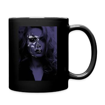 Vampire Girl // Woman - Tasse einfarbig - Schwarz - Rechts