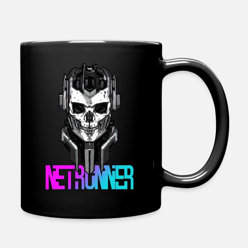 netrunner No2 - Tasse einfarbig - Schwarz