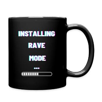 Installing rave mode light - Tasse einfarbig - Schwarz - Rechts
