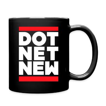 DOT NET NEW - Tasse einfarbig - Schwarz - Rechts