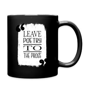 book children comics art book keeper shirt - Full Colour Mug - black - Right