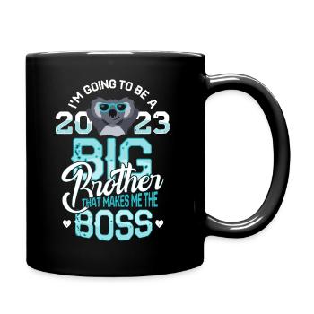 Big Brother 2023 Dire la grossesse du bébé - Mug uni - noir - Droite