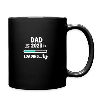 DAD 2023 loading... - Tasse einfarbig - Schwarz - Rechts