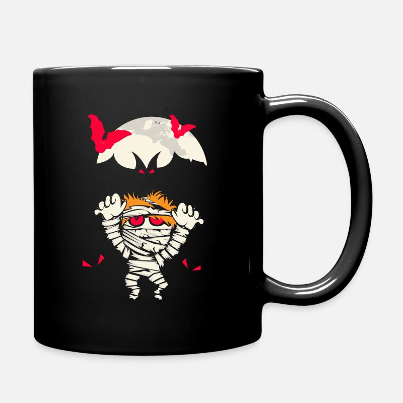Halloween Mummy - Full Colour Mug - black