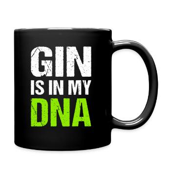 Le gin est dans mon ADN Toast Gin - Mug uni - noir - Droite