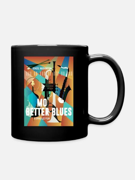 Besserer Blues - Tasse einfarbig - Schwarz