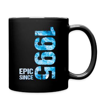 Epic Since 1995 Jahr Geburtstag - Tasse einfarbig - Schwarz - Rechts
