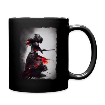 Samouraï - Mug uni - noir - Droite