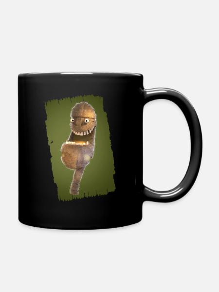 Mumie - Tasse einfarbig - Schwarz