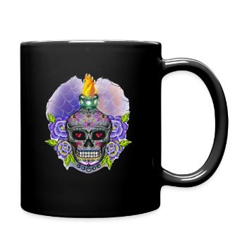 crane mexique ollscool - Mug uni - noir - Droite