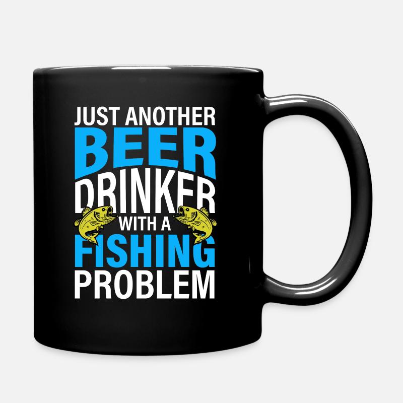 Beer Problem - Full Colour Mug - black