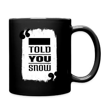 geek bday couples funny quote fairy tail dork - Tasse einfarbig - Schwarz - Rechts