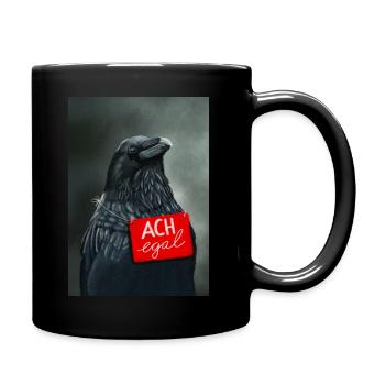 90A90258 7D22 45A3 BDEF D9948B580B96 - Tasse einfarbig - Schwarz - Rechts