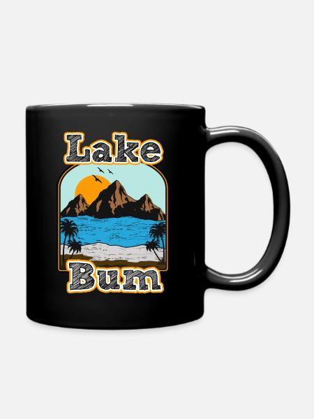 Bum-See - Tasse einfarbig - Schwarz