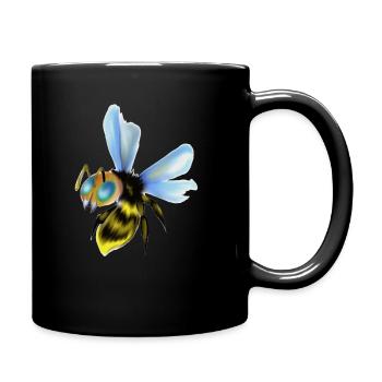 ABeille - Mug uni - noir - Droite
