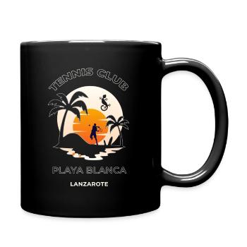 Tennis Club Playa Blanca V2 - Full Colour Mug - black - Right