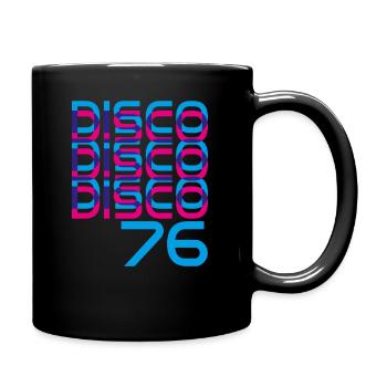 disco76 cooles design - Tasse einfarbig - Schwarz - Rechts