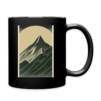 Mountain Vibes 10 - Mug uni - noir - Droite