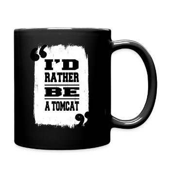 present idea cat cats mammal happy love persian - Full Colour Mug - black - Right