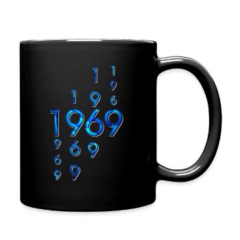1969 Année - Mug uni - noir - Droite