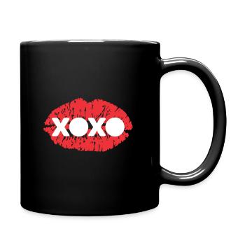 XOXO T-shirt Kisses - Mug uni - noir - Droite