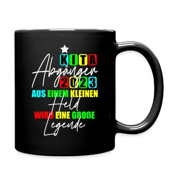 Kita Held - Tasse einfarbig - Schwarz - Rechts