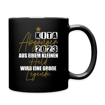 Kita Held - Tasse einfarbig - Schwarz - Rechts