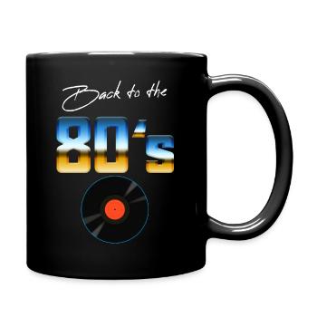 Année 80's Cadeau Homme Femme Vintage - Mug uni - noir - Droite