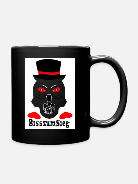 Biss Sieg - Tasse einfarbig - Schwarz