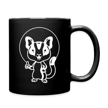 CHIEN CHAT ANIMAL DE COMPAGNIE - Mug uni - noir - Droite