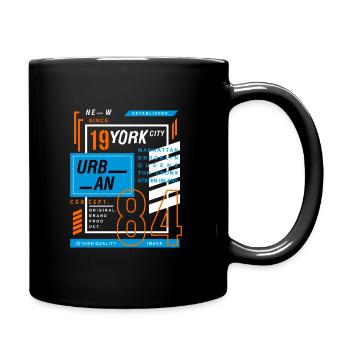 New york city - Mug uni - noir - Droite