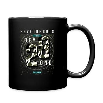 To go be 28 the pain - Full Colour Mug - black - Right