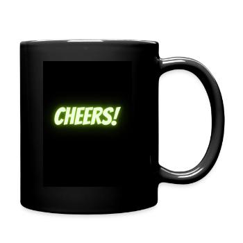 Design your life - Tasse einfarbig - Schwarz - Rechts