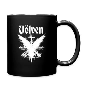Völven - Tasse einfarbig - Schwarz - Rechts
