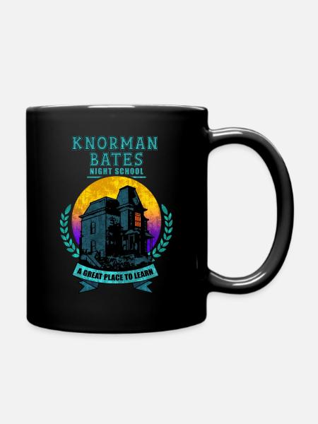 KNORMAN BATES NACHTSCHULE - Tasse einfarbig - Schwarz