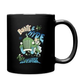 Bonny and Hyde Grün - Tasse einfarbig - Schwarz - Rechts