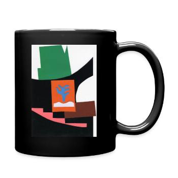 Evolution - Tasse einfarbig - Schwarz - Rechts