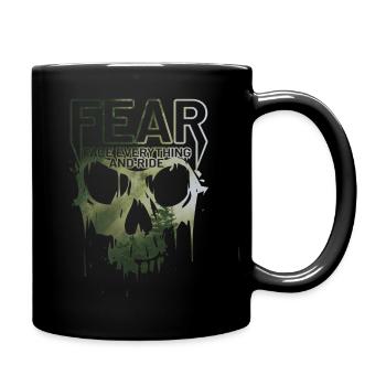 F.E.A.R - FACE EVERYTHING AND RIDE - Full Colour Mug - black - Right