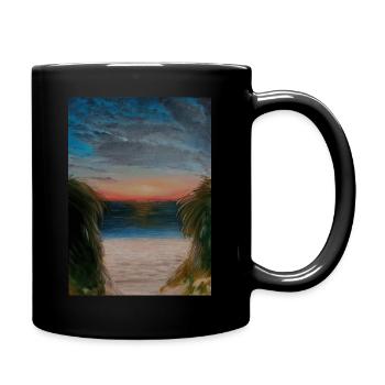 MON.ART.LEONEL - Mug uni - noir - Droite