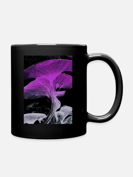 Ginko Pink - Tasse einfarbig - Schwarz