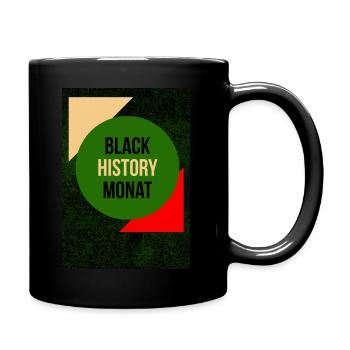 Black History Monat - Tasse einfarbig - Schwarz - Rechts