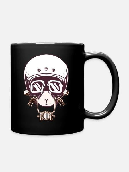Lapin prêt à partir - Mug uni - noir