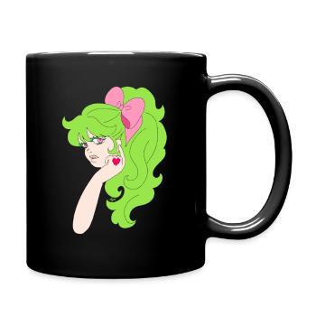 Héroïne - Mug uni - noir - Droite