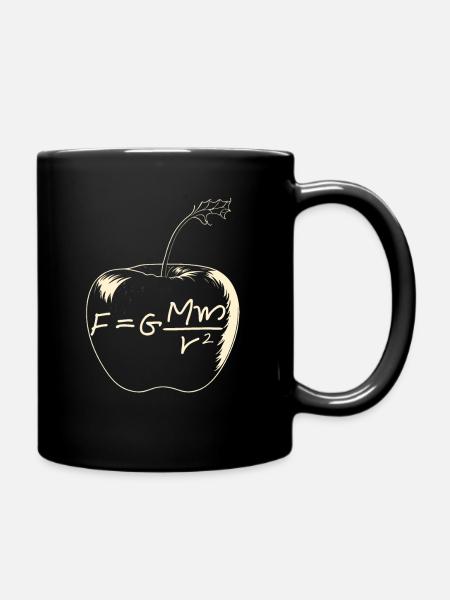 Pomme de Newton - Mug uni - noir