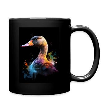 Goose Colorful - Tasse einfarbig - Schwarz - Rechts